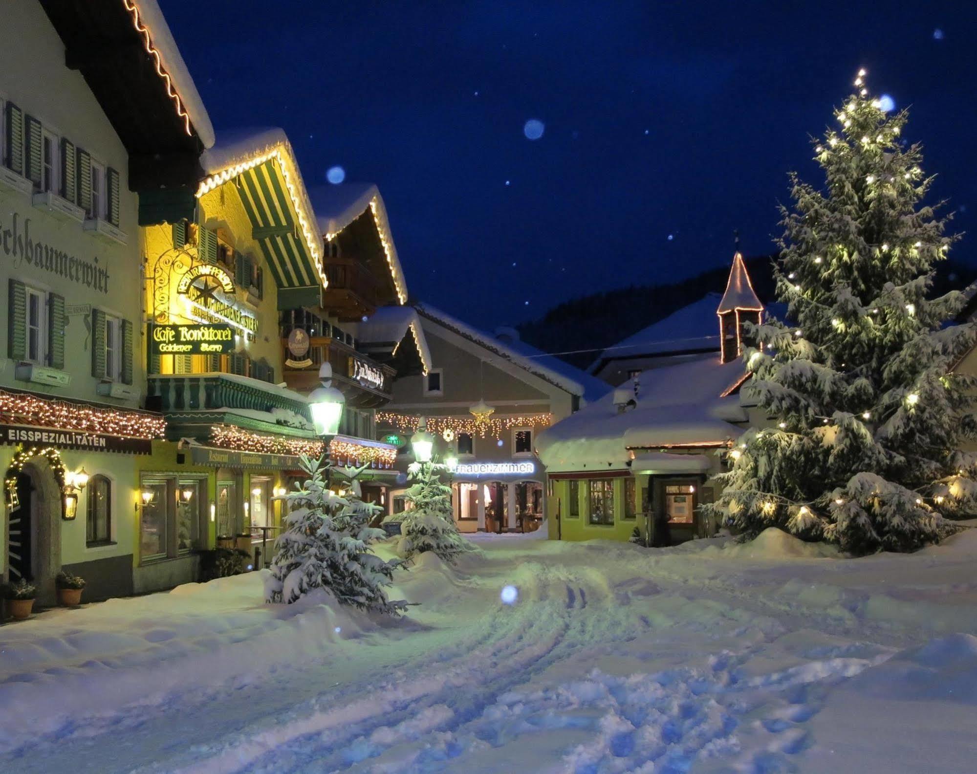 Hotel Goldener Stern Abtenau Exterior photo